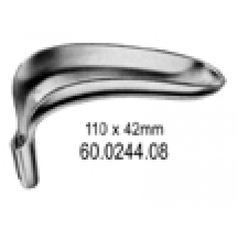 Blade for Bozemann Vaginal Speculum 110x42mm – Surgix Instruments vaginal speculums and related accessories, SKU 60.0244.08