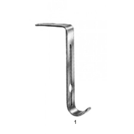 Blade only for O'Sullivan O'Connor V/R Fig.1 – Surgix Instruments vaginal retractors, SKU 60.0314.01