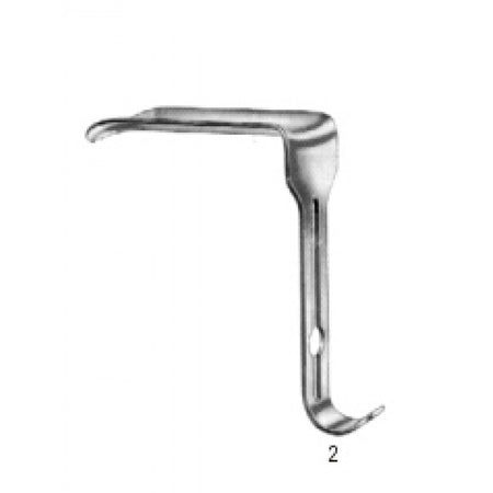 Blade only for O'Sullivan O'Connor V/R Fig.2 – Surgix Instruments vaginal retractors, SKU 60.0314.02