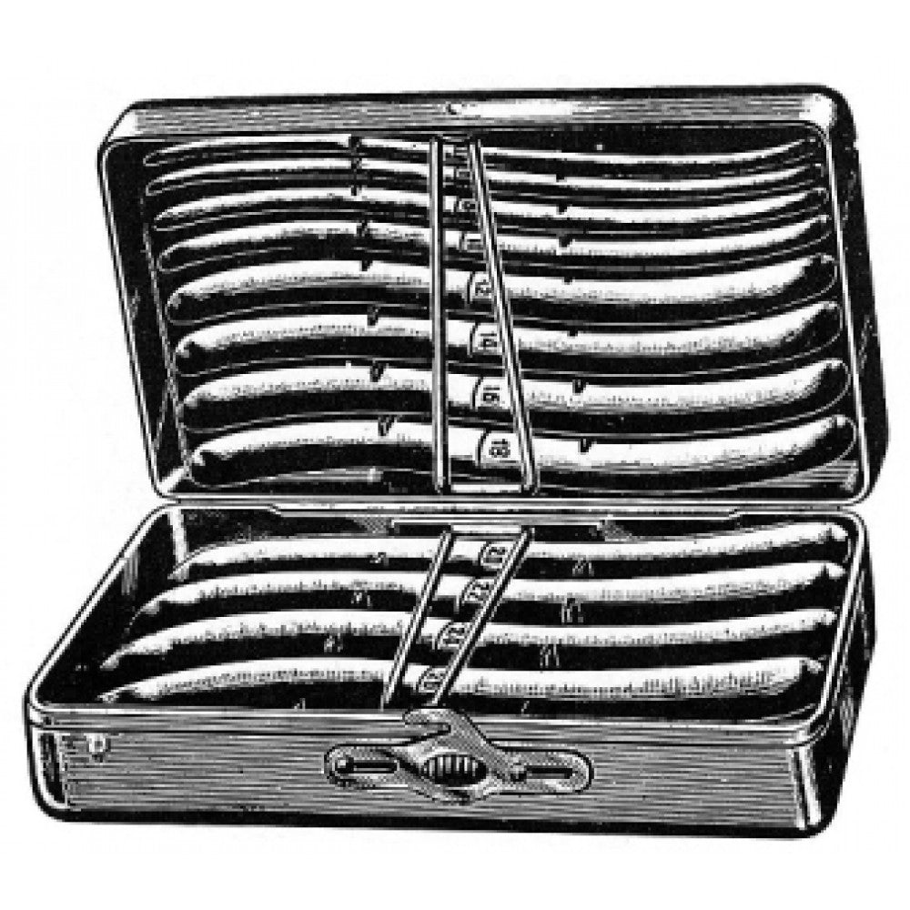 Hegar Uterine Dilator set/13 in s/s case (1/2 to 25/26mm) – Surgix Instruments uterine dilators, SKU 60.0382.00