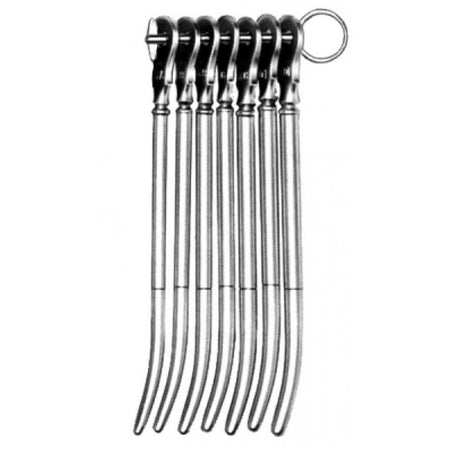 J.M.S.W.S type uterine dilator set/7, (14 to 20mm) – Surgix Instruments uterine dilators, SKU 60.0414.00