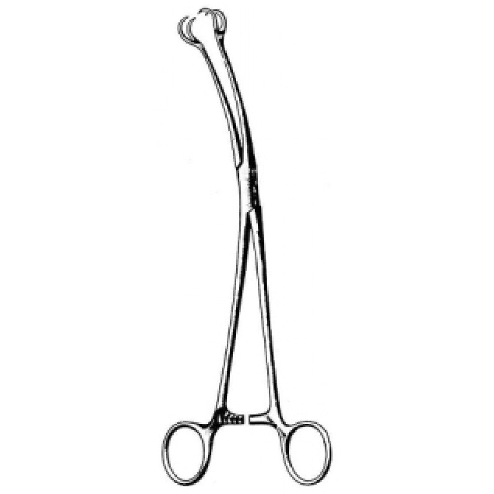 Skene Vulsellum Fcps 2x2 Jaws 23cm – Surgix Instruments vulsellum forceps, SKU 60.0574.23