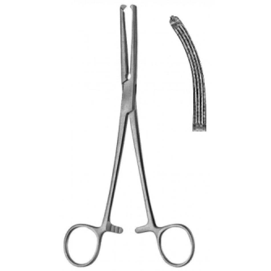 Gwilliams Hystrectomy Fcps cvd 1x2T, 20cm – Surgix Instruments hysterectomy instruments, SKU 60.0679.20