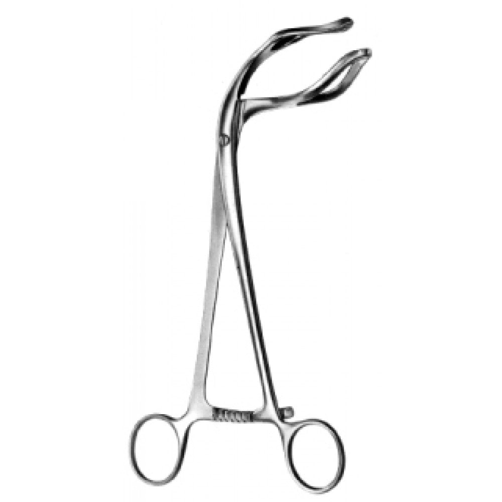 Somer Uterine Holding and Elevating Fcps 23cm – Surgix Instruments uterine holding and grasping forceps, SKU 60.0704.23