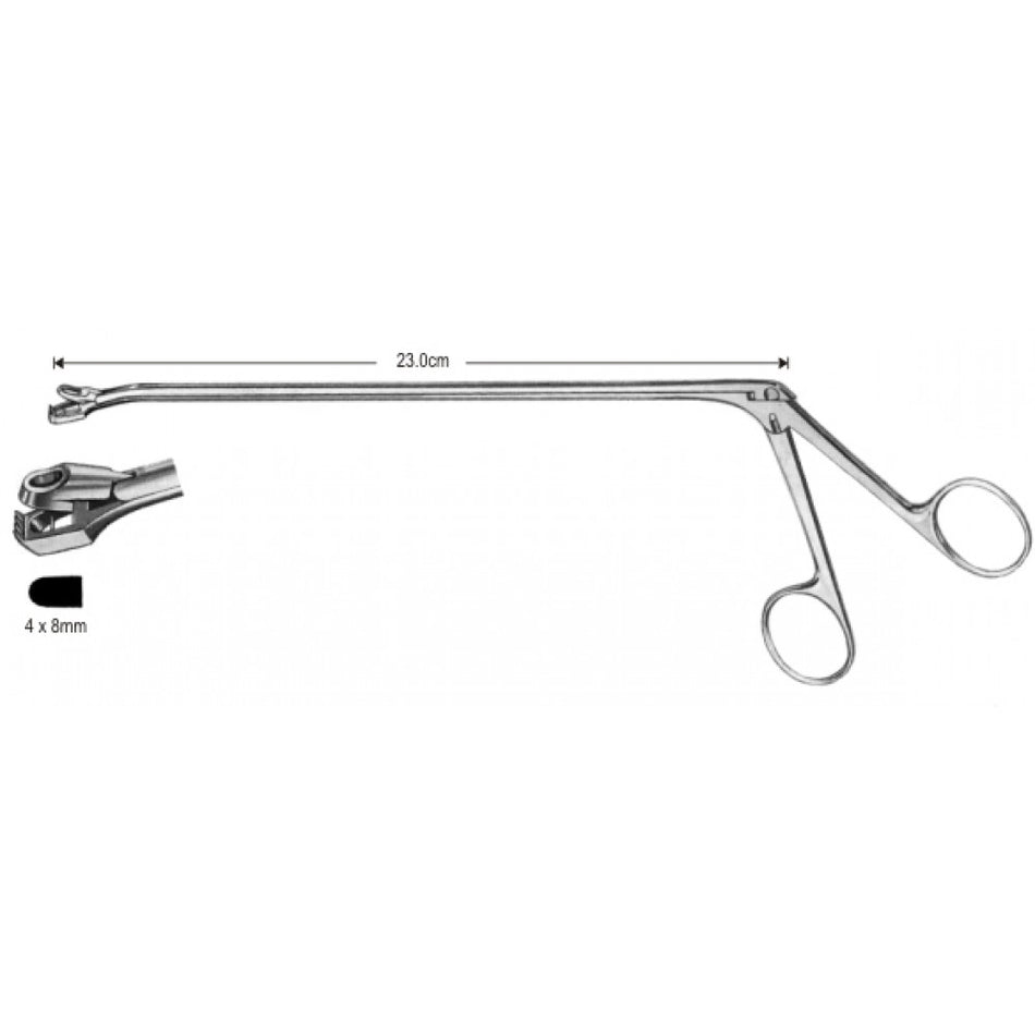Wittner Cervical Biopsy Fcps cvd 23cm – Surgix Instruments gynaecological biopsy forceps, SKU 60.0783.23