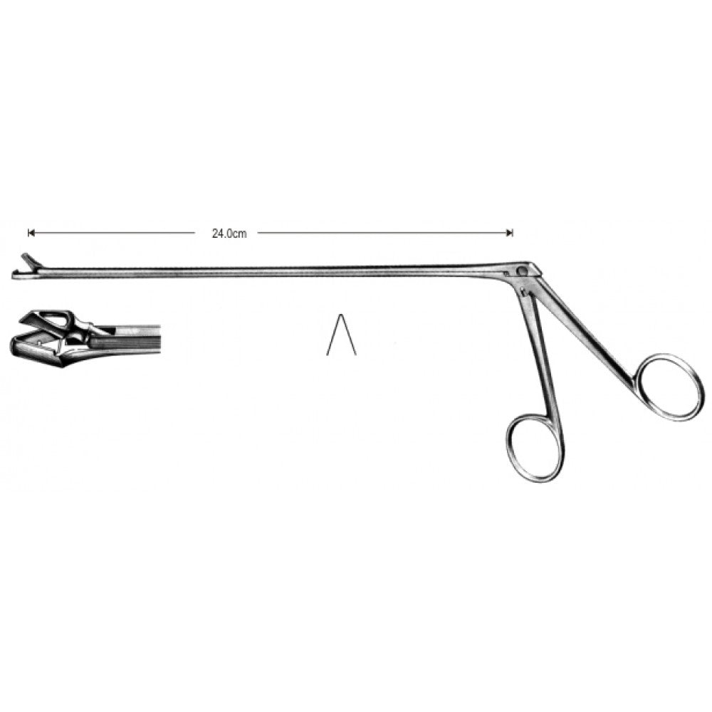 Schumacher Biopsy Fcps Fig.2, 24cm – Surgix Instruments gynaecological biopsy forceps, SKU 60.0790.02