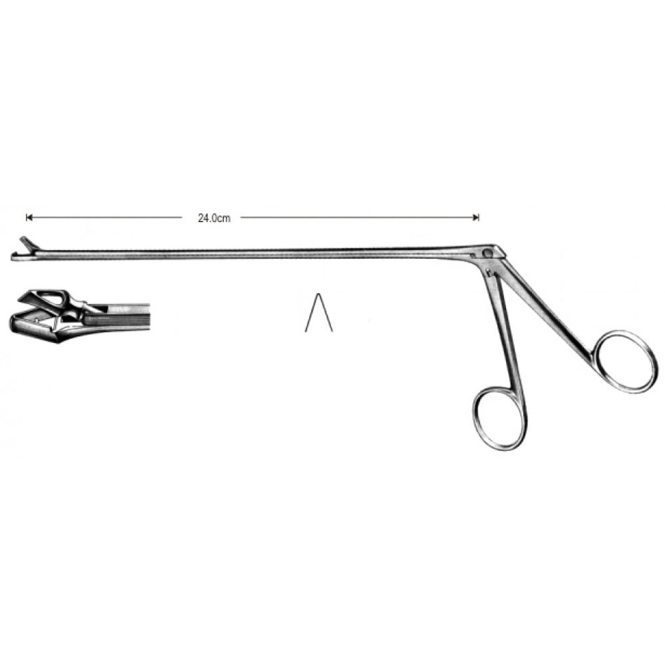 Schumacher Biopsy Fcps Fig.2, 24cm – Surgix Instruments gynaecological biopsy forceps, SKU 60.0790.02