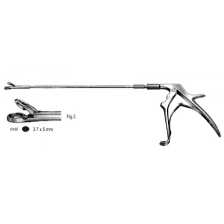 Townsend Biopsy Fcps oval 3.7x5mm, Fig.3 – Surgix Instruments gynaecological biopsy forceps, SKU 60.0804.03