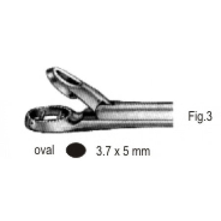 Tip only for Townsend Biopsy Fcps Fig.3 – Surgix Instruments gynaecological biopsy forceps, SKU 60.0804.13