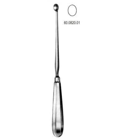 Simon Uterus Scoop Sharp 25cm – Surgix Instruments uterine curettes and scoops, SKU 60.0820.01