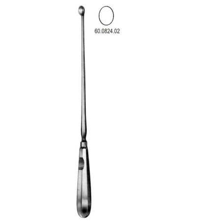 Schroeder Uterine Scoop sharp 8.5mm, 30cm – Surgix Instruments uterine curettes and scoops, SKU 60.0824.02