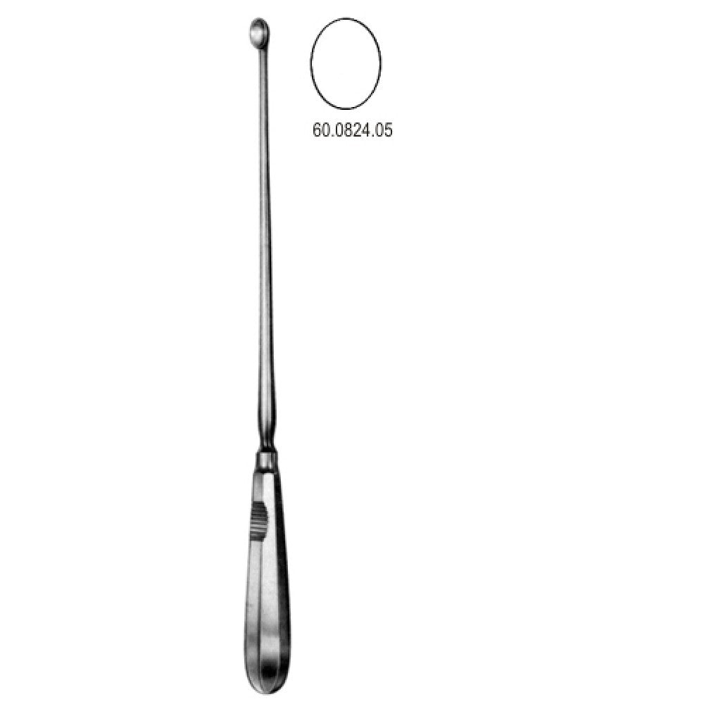 Schroeder Uterine Scoop sharp 13.0mm, 30cm – Surgix Instruments uterine curettes and scoops, SKU 60.0824.05