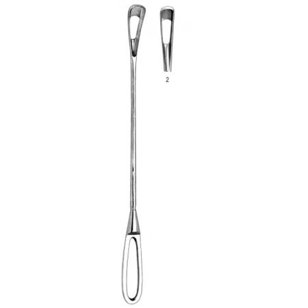 J.A.M.W Uterine Curette 6.0mm, 28cm Fig.2 – Surgix Instruments uterine curettes and scoops, SKU 60.0870.02