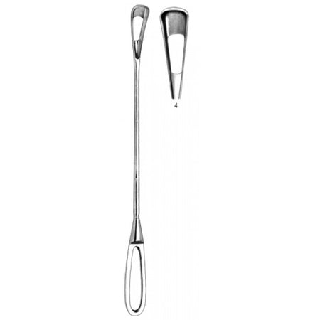 J.A.M.W Uterine Curette 12.0mm, 28cm Fig.5 – Surgix Instruments uterine curettes and scoops, SKU 60.0870.04