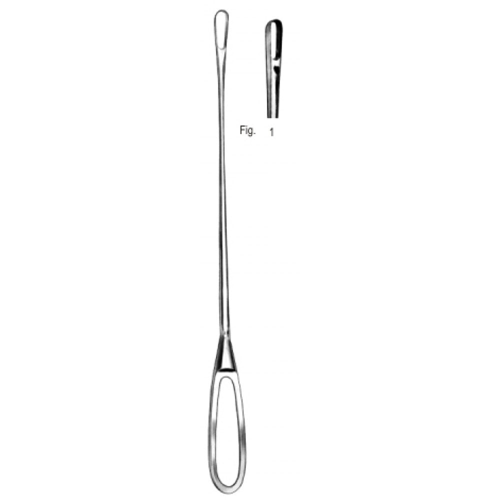 Olshausen's Uterine Curettes 27cm Fig.1 – Surgix Instruments uterine curettes and scoops, SKU 60.0874.01