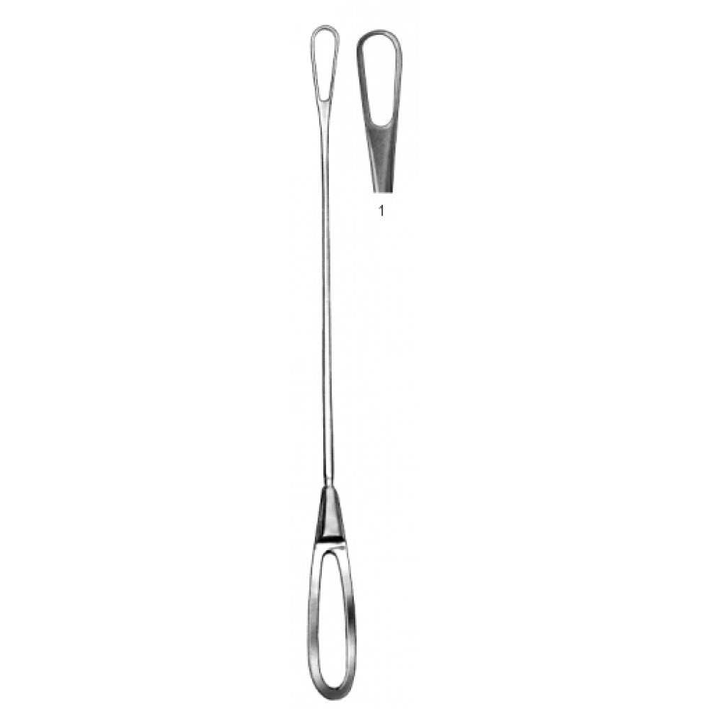 Bumm's Uterine Curette 28cm Fig.1 – Surgix Instruments uterine curettes and scoops, SKU 60.0878.01