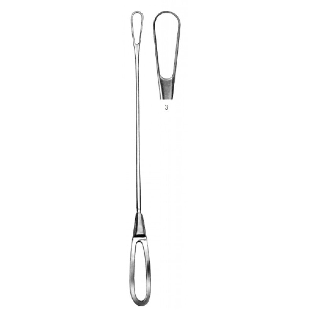 Bumm's Uterine Curette 28cm Fig.3 – Surgix Instruments uterine curettes and scoops, SKU 60.0878.03