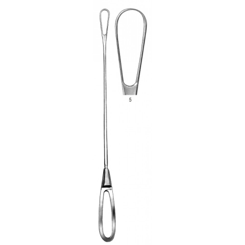 Bumm's Uterine Curette 28cm Fig.5 – Surgix Instruments uterine curettes and scoops, SKU 60.0878.05