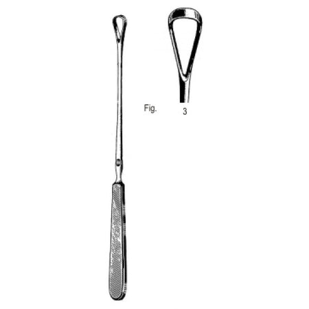 Sims Curette malleable sharp 25cm Fig.3 – Surgix Instruments uterine curettes and scoops, SKU 60.0880.03