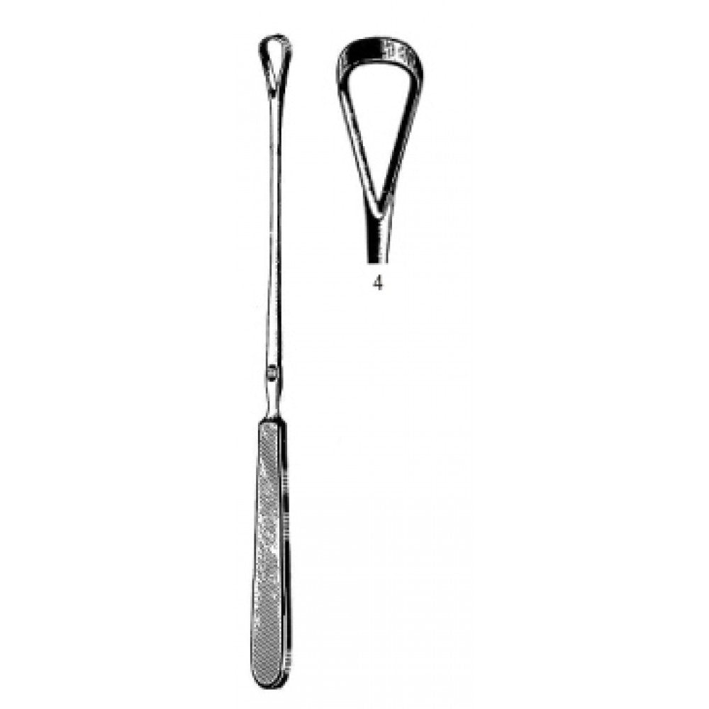 Sims Curette malleable blunt 25cm Fig.4 – Surgix Instruments uterine curettes and scoops, SKU 60.0882.04