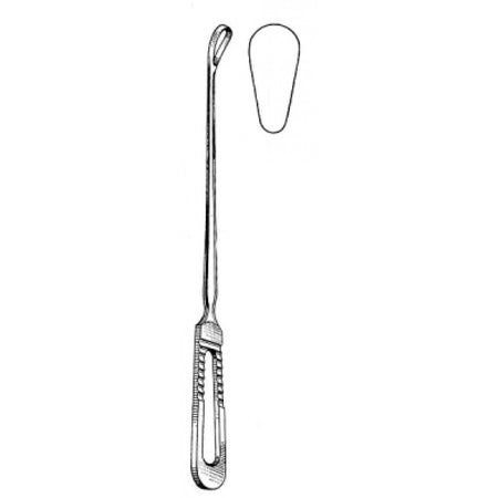 Sims Curette loope handle blunt 25cm Fig.3 – Surgix Instruments uterine curettes and scoops, SKU 60.0886.03