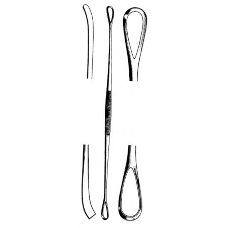 Uterine Curette D/E sh/bl 27cm – Surgix Instruments uterine curettes and scoops, SKU 60.0890.27