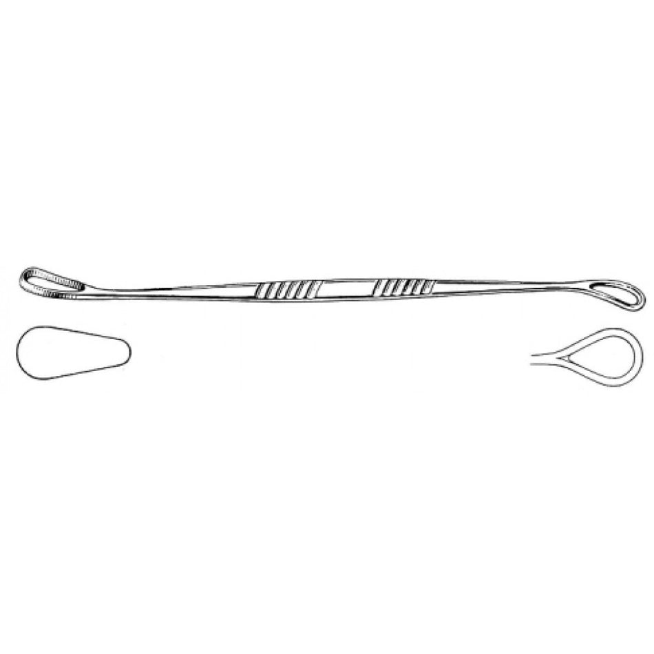 Sims Uterine Curette D/E sh/bl 25cm – Surgix Instruments uterine curettes and scoops, SKU SGX-102621