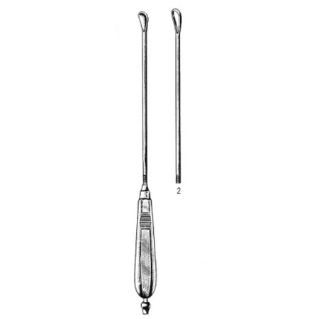 Universal Uterine Curette 28cm Fig.2 compl – Surgix Instruments uterine curettes and scoops, SKU 60.0906.02