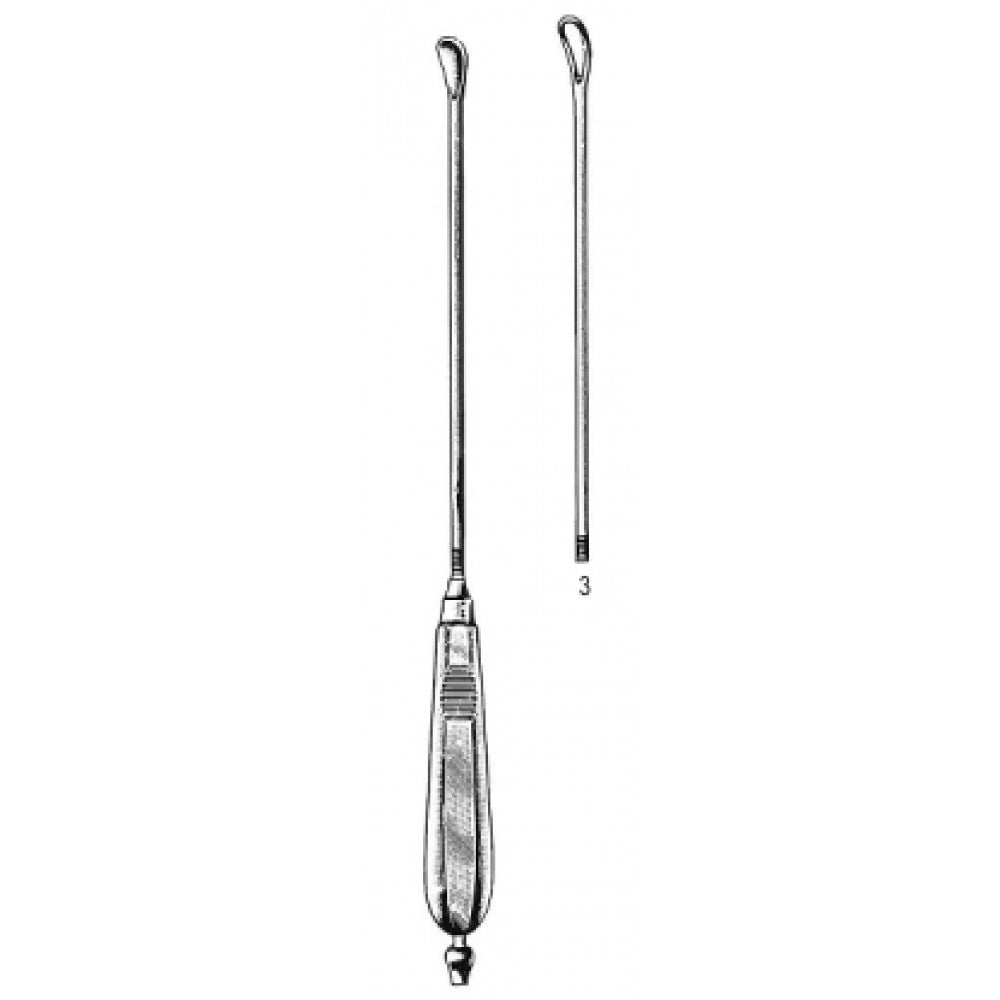 Universal Uterine Curette 28cm Fig.3 compl – Surgix Instruments uterine curettes and scoops, SKU 60.0906.03