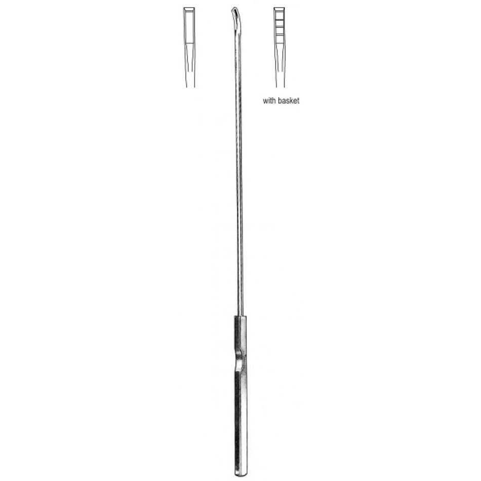 Kevorkian Biopsy Curette w/basket 4.0mm, 30cm – Surgix Instruments gynaecological biopsy curettes, SKU 60.0946.40