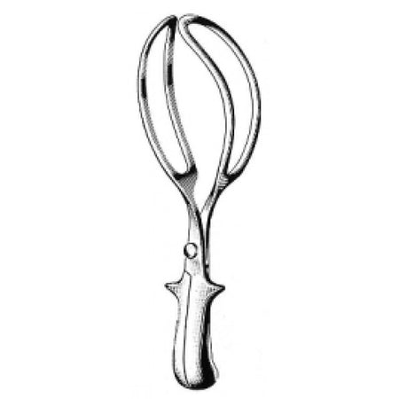 Hirst Obstetrical Forceps 26cm – Surgix Instruments obstetrics instrument, SKU 62.0160.26