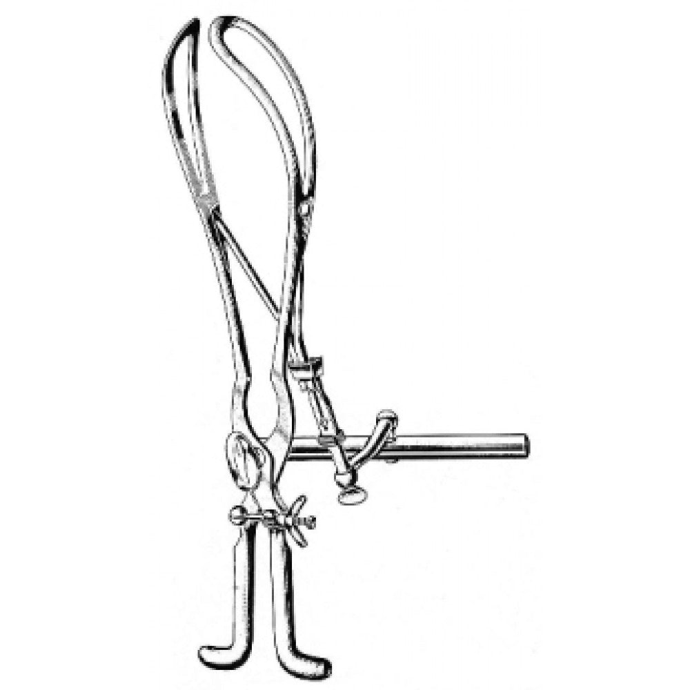 Tarnier Obstetrical Forceps 40cm – Surgix Instruments obstetrics instrument, SKU 62.0190.40