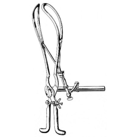 Tarnier Obstetrical Forceps 40cm – Surgix Instruments obstetrics instrument, SKU 62.0190.40