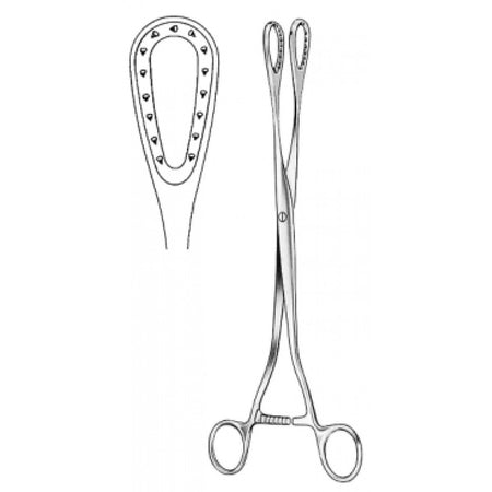 Saenger Placenta and Ovum Forceps Straight 27cm – Surgix Instruments obstetrics instrument, SKU 62.0370.27