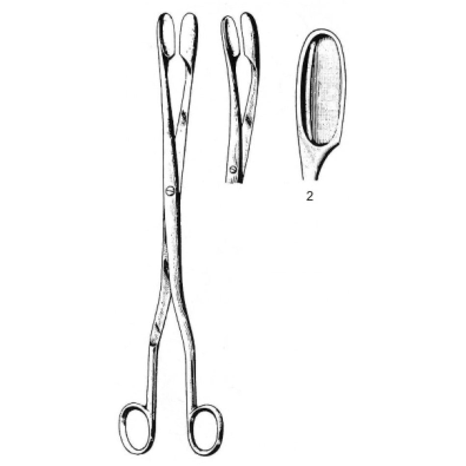 Winter Placenta and Ovum Forceps Straight Fig.2, 28cm – Surgix Instruments obstetrics instrument, SKU 62.0420.02