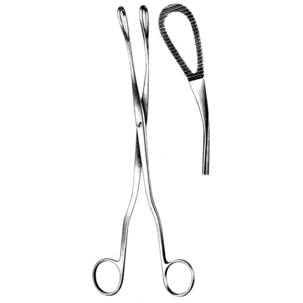 McClintock Ovum Forceps Curved 24cm – Surgix Instruments obstetrics instrument, SKU 62.0430.24