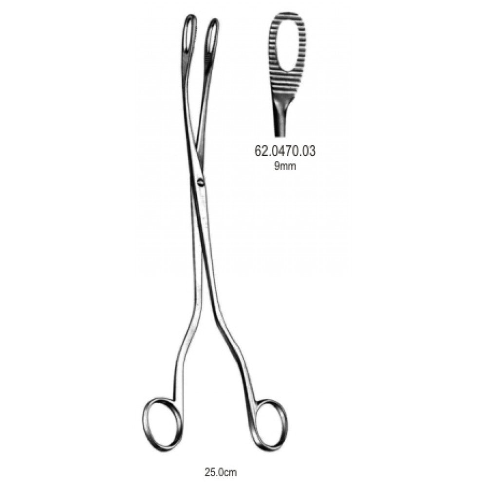J.A.M.W Placenta Forceps Curved 9.0mm, 25cm Fig.3 – Surgix Instruments obstetrics instrument, SKU 62.0470.03