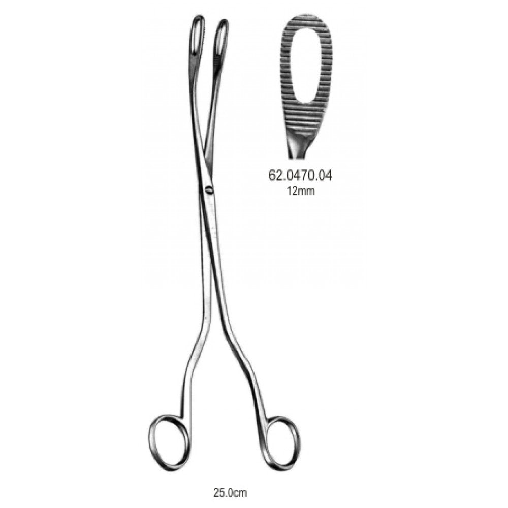 J.A.M.W Placenta Forceps Curved 12.0mm, 25cm Fig.4 – Surgix Instruments obstetrics instrument, SKU 62.0470.04