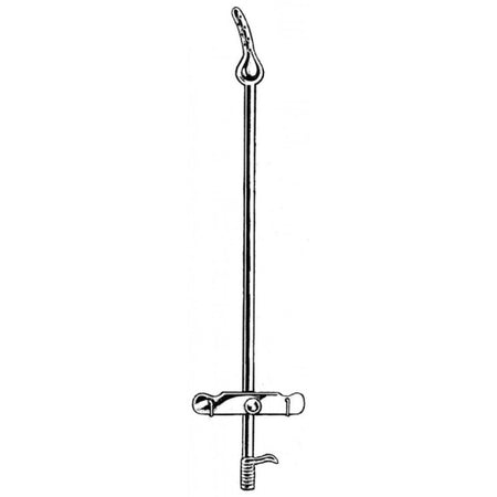 Spackmann Uterine Cannula with metal cone 35cm - Surgix Instruments Stainless Steel Surgical Cannula