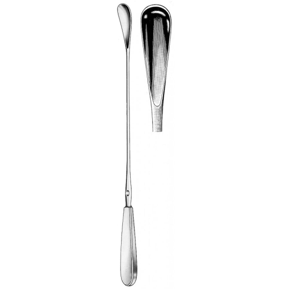 Wallich Abortion Scoop blunt 42cm – Surgix Instruments obstetrics instrument, SKU 62.0590.42