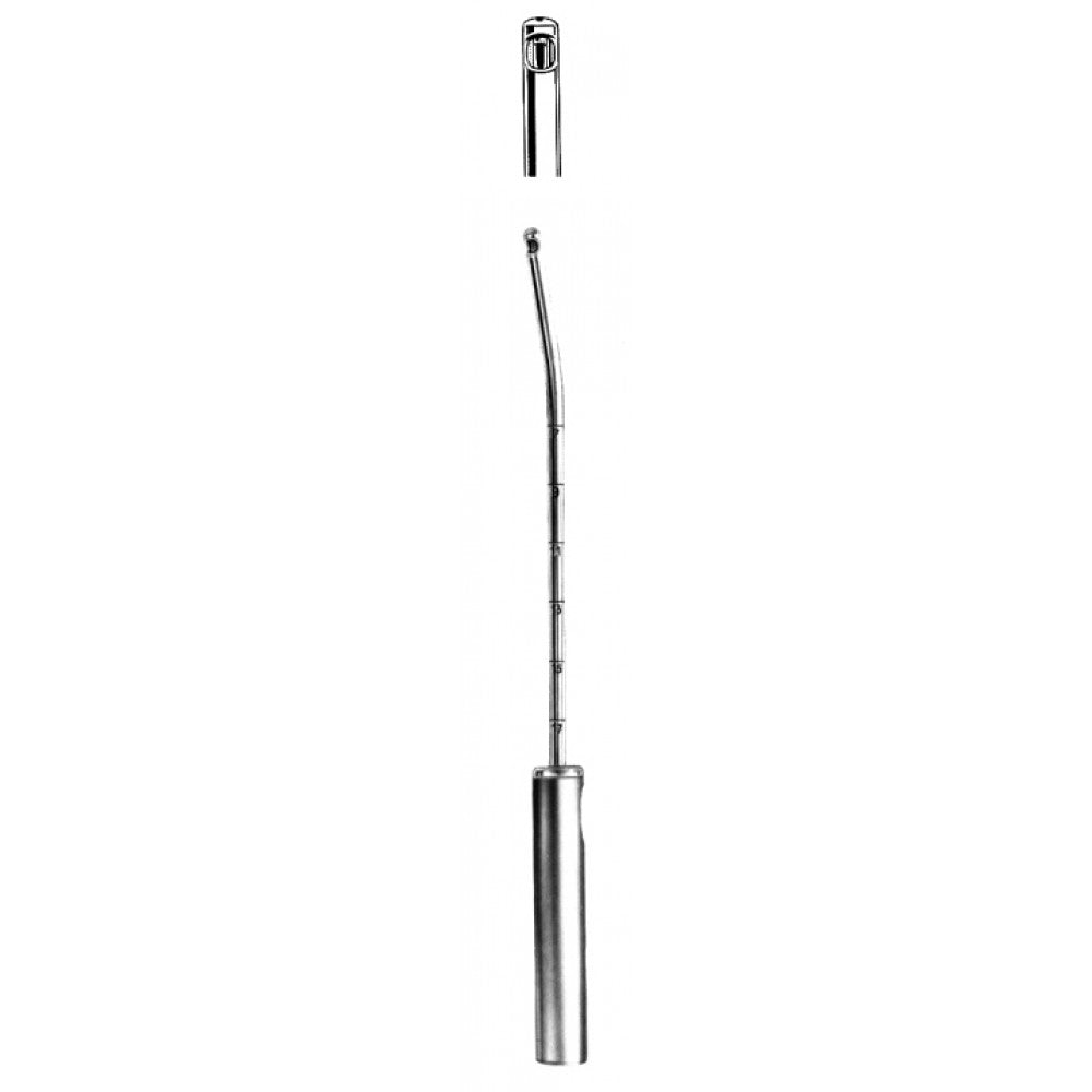 Intra-Uterine Aspiration Curette 6mm, 28cm – Surgix Instruments obstetrics instrument, SKU 62.0600.06