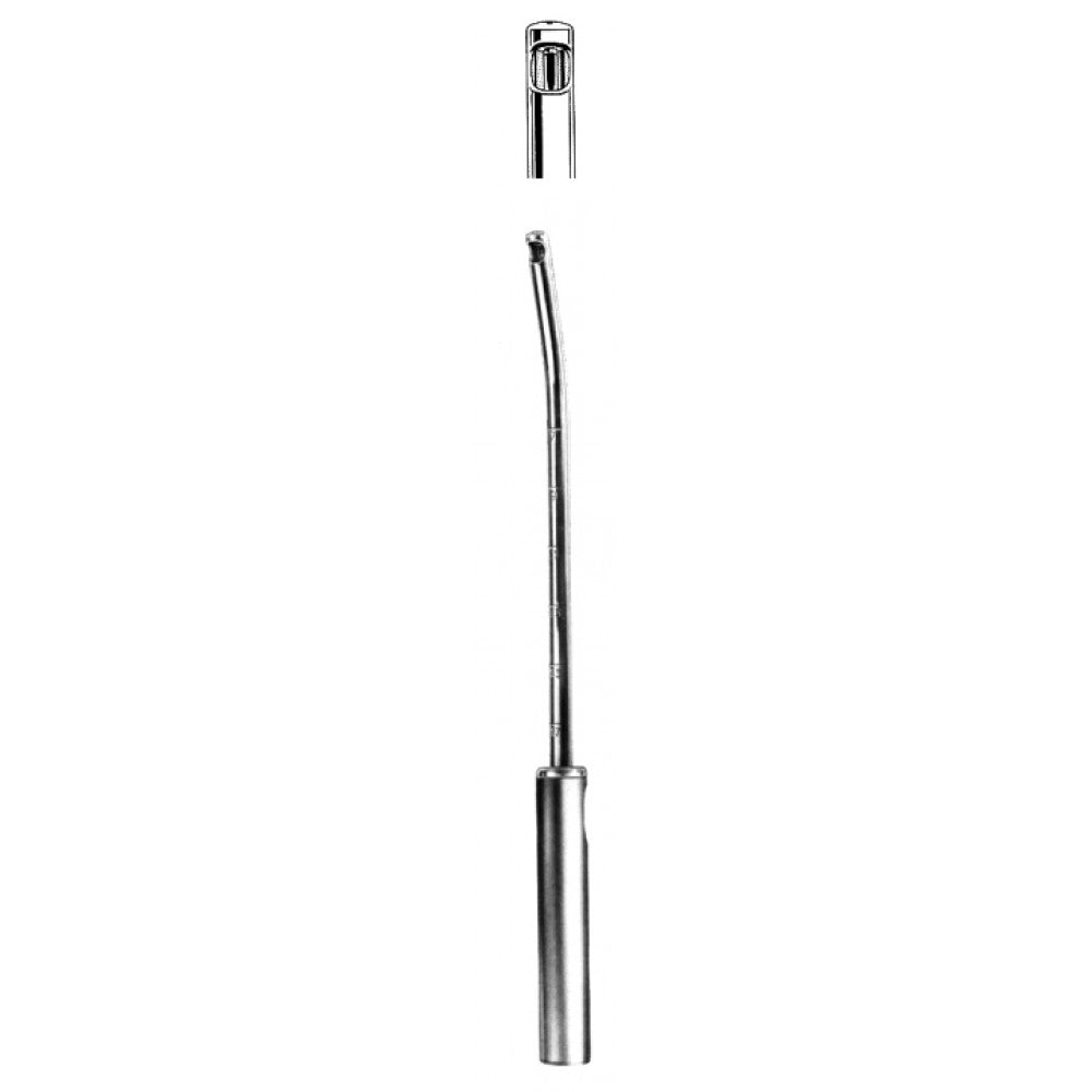 Intra-Uterine Aspiration Curette 8mm, 28cm – Surgix Instruments obstetrics instrument, SKU 62.0600.08