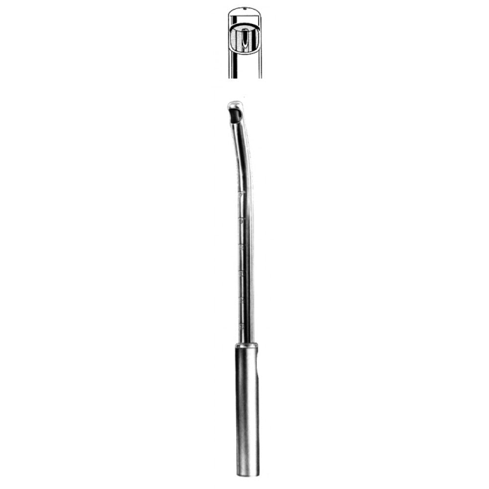 Intra-Uterine Aspiration Curette 12mm, 28cm – Surgix Instruments obstetrics instrument, SKU 62.0600.12