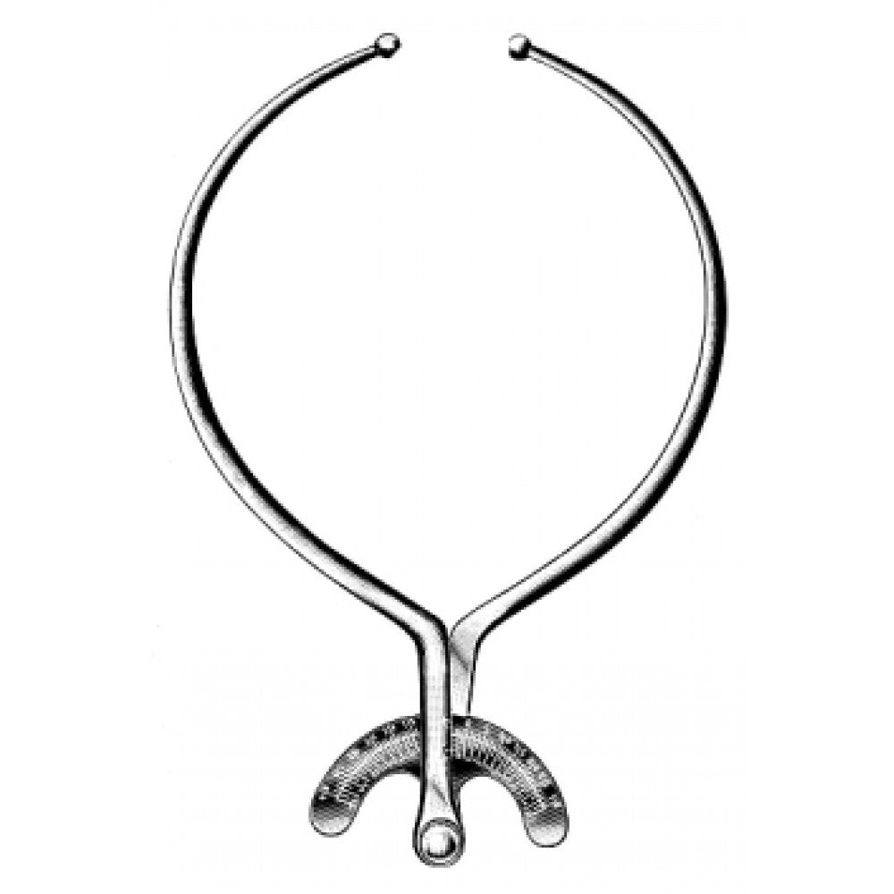 Breisky Pelvimeter 30cm – Surgix Instruments obstetrics instrument, SKU 62.0750.33