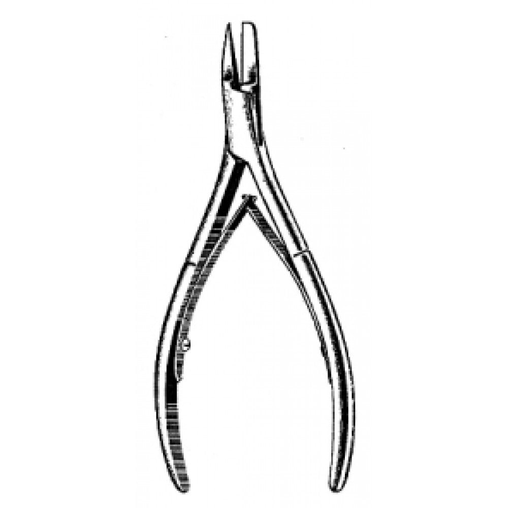 English Anvil patt. Toe Nail Splitter 12.5cm – Surgix Instruments, SKU 66.0050.12