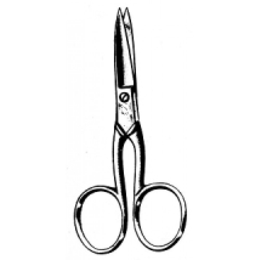 Nail Scissors Straight 10cm - Surgix Instruments