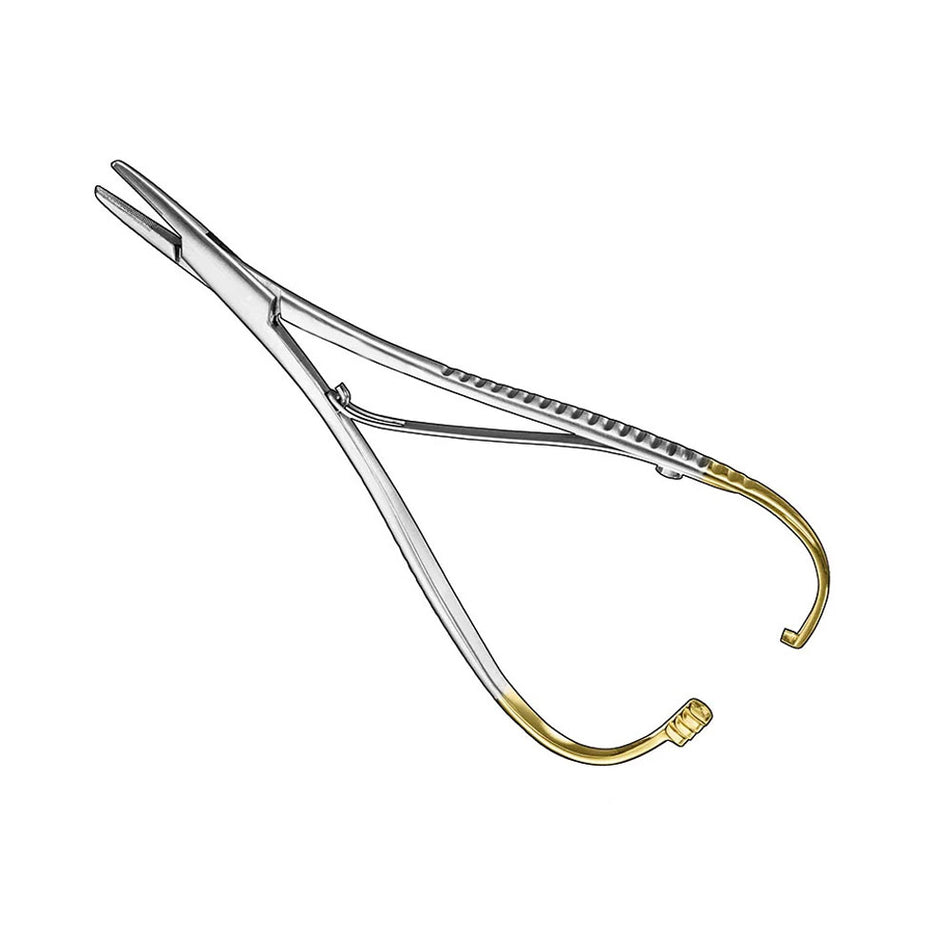 MATHIEU, needle holder, 17cm, delic.jaws, TC – Needle Holders TC | Surgix Instruments