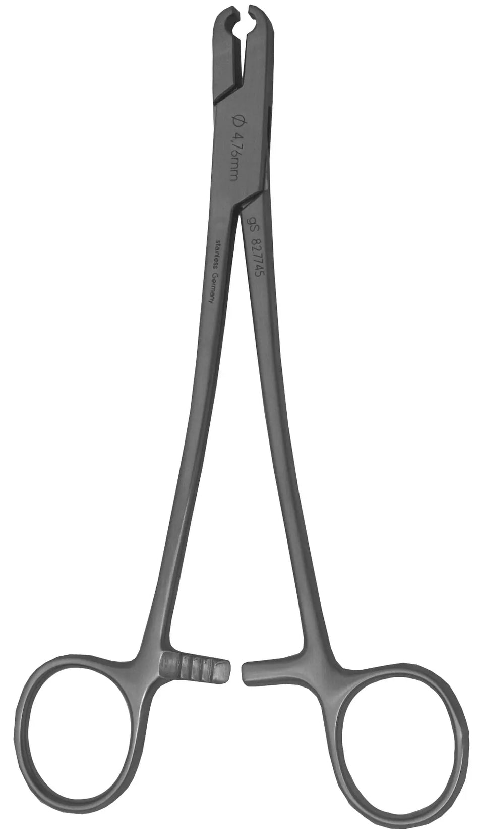 Rod Holder 7 1/4" straight for diameter 6.35mm rods