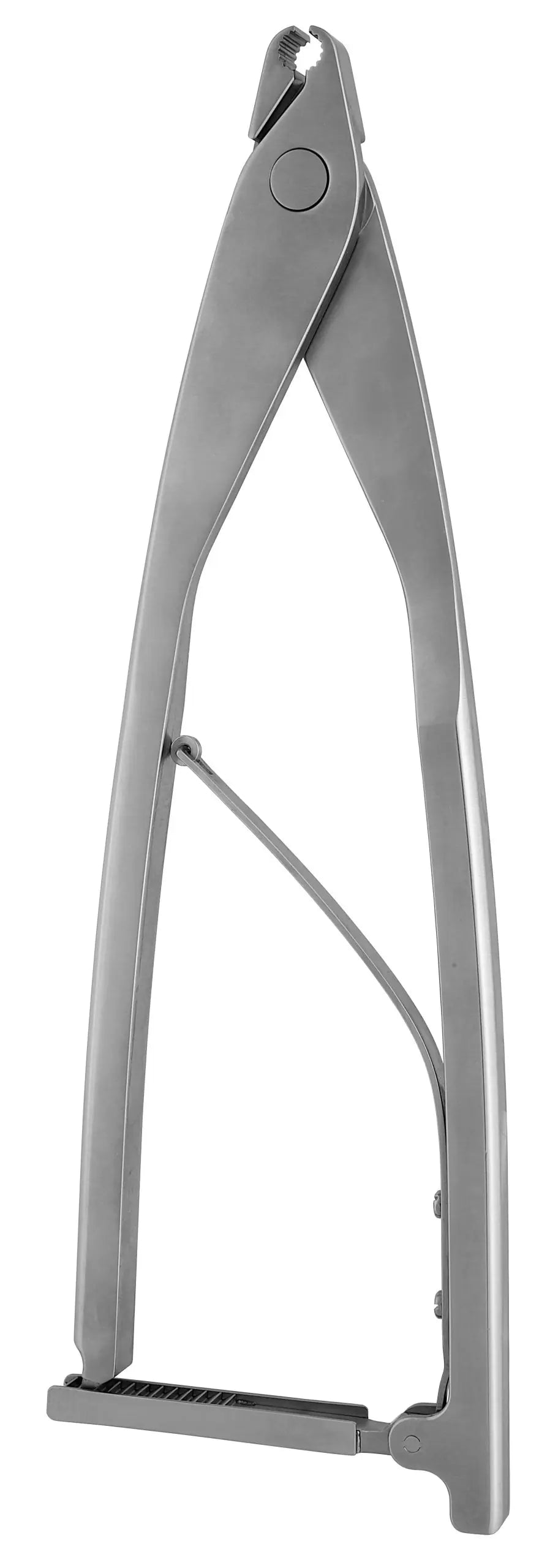 Rod Holder 11" straight nose for diameter 4.75mm [3/16"] rods, with ratchet, leaf spring