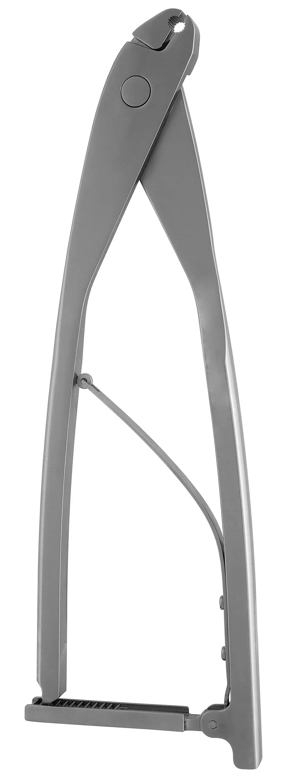 Rod Holder 11" angled nose for diameter 4.75mm [3/16"] rods, with ratchet, leaf spring